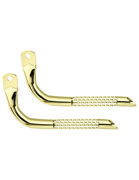 Quad Twisted Muffler Gold.